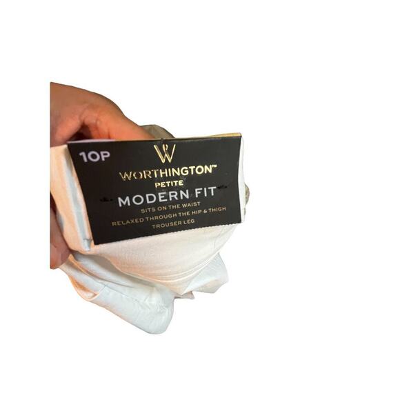 Worthington Modern Fit Trouser Pant / Size-10 Petite - Picture 10 of 10